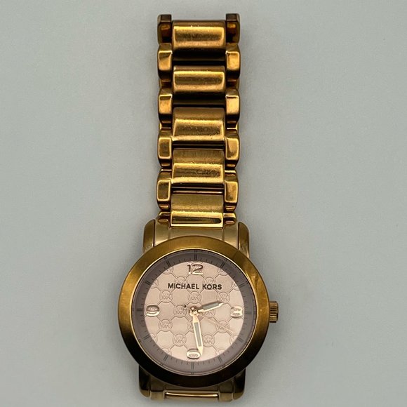 MICHAEL KORS Runway MK3159 Rose Gold Extra Links Ladies Watch Working main image 7